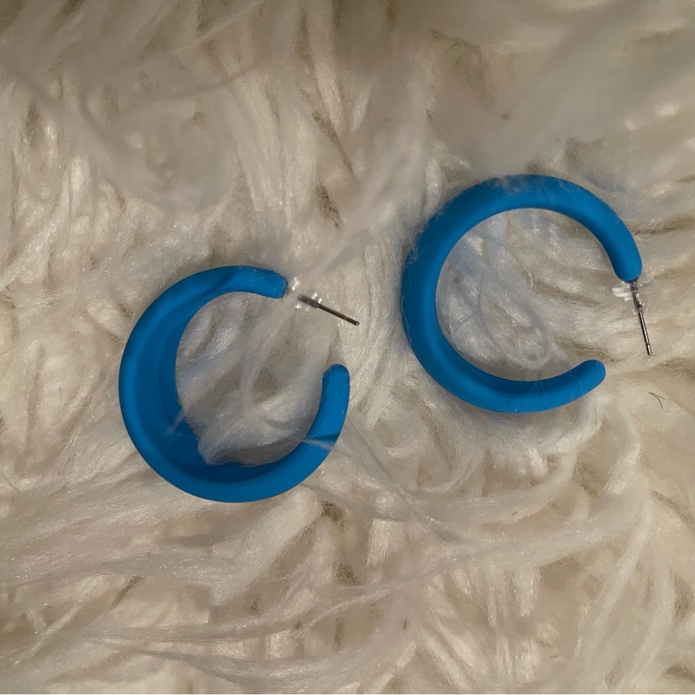 Blue Earrings - Picture 5 of 8